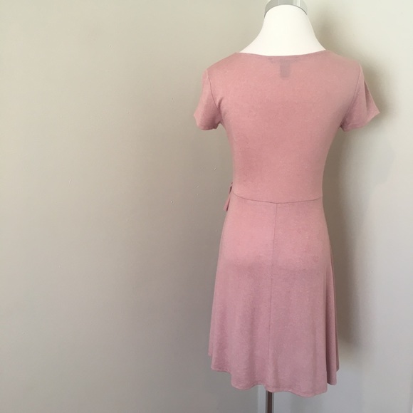 Forever 21 Dress Wrap Style Surplice Fit & Flare - Picture 6 of 6